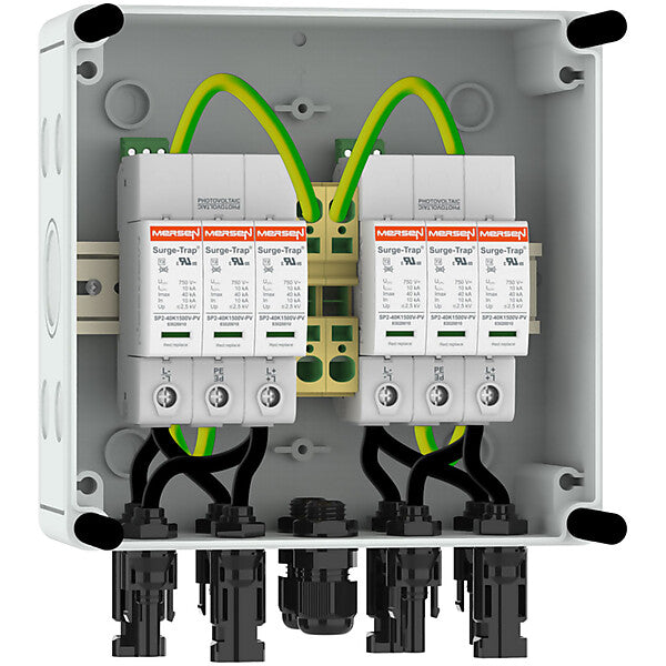 Mersen Photovoltaik-Stringbox 2 MPP 1000V Typ 2 PVBT2-1000V-BH-213